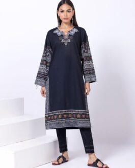Festive Kurta with Gold Embroidery